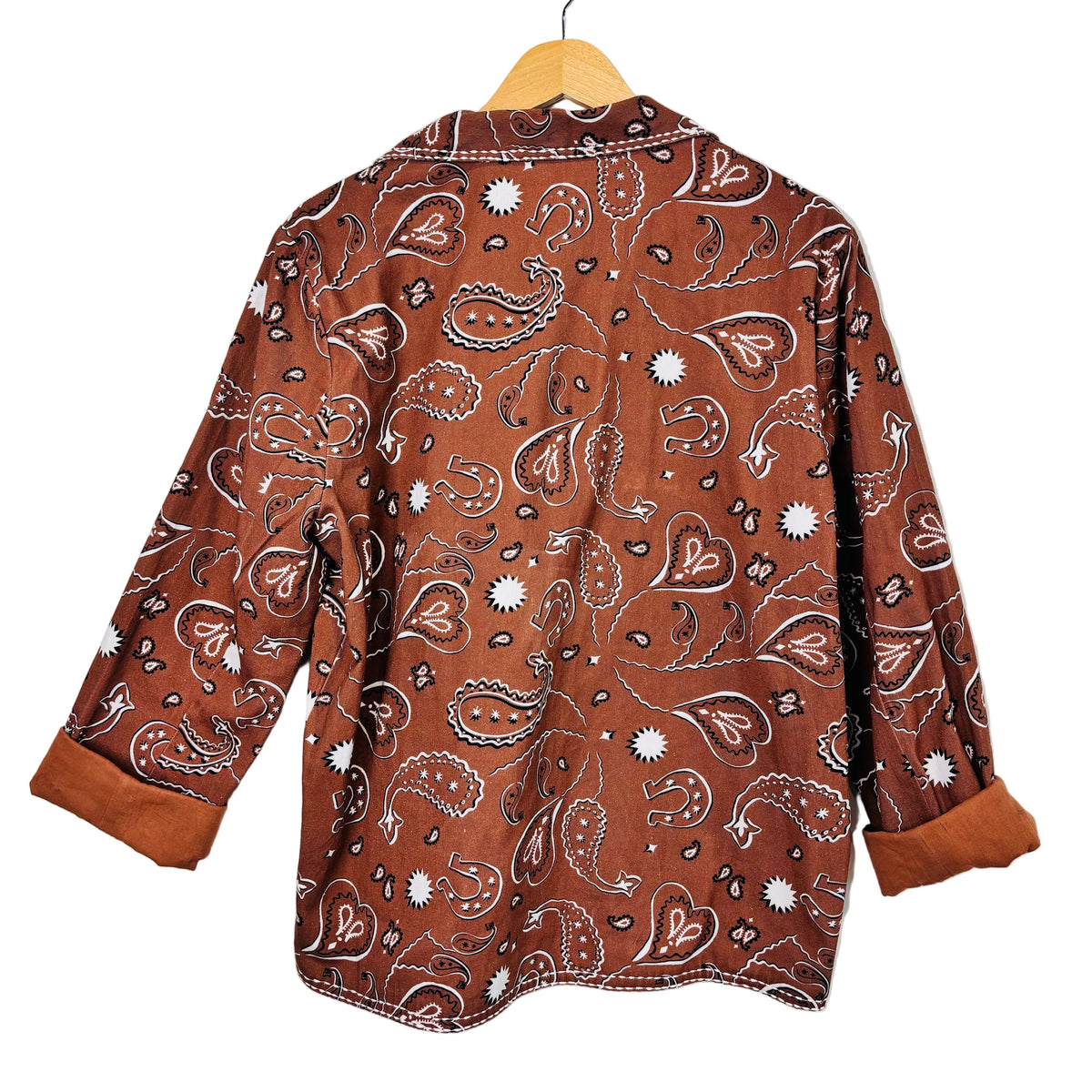 Brown Signature Bandana Blazer