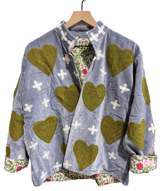 Electrify Velvet Heart Jacket