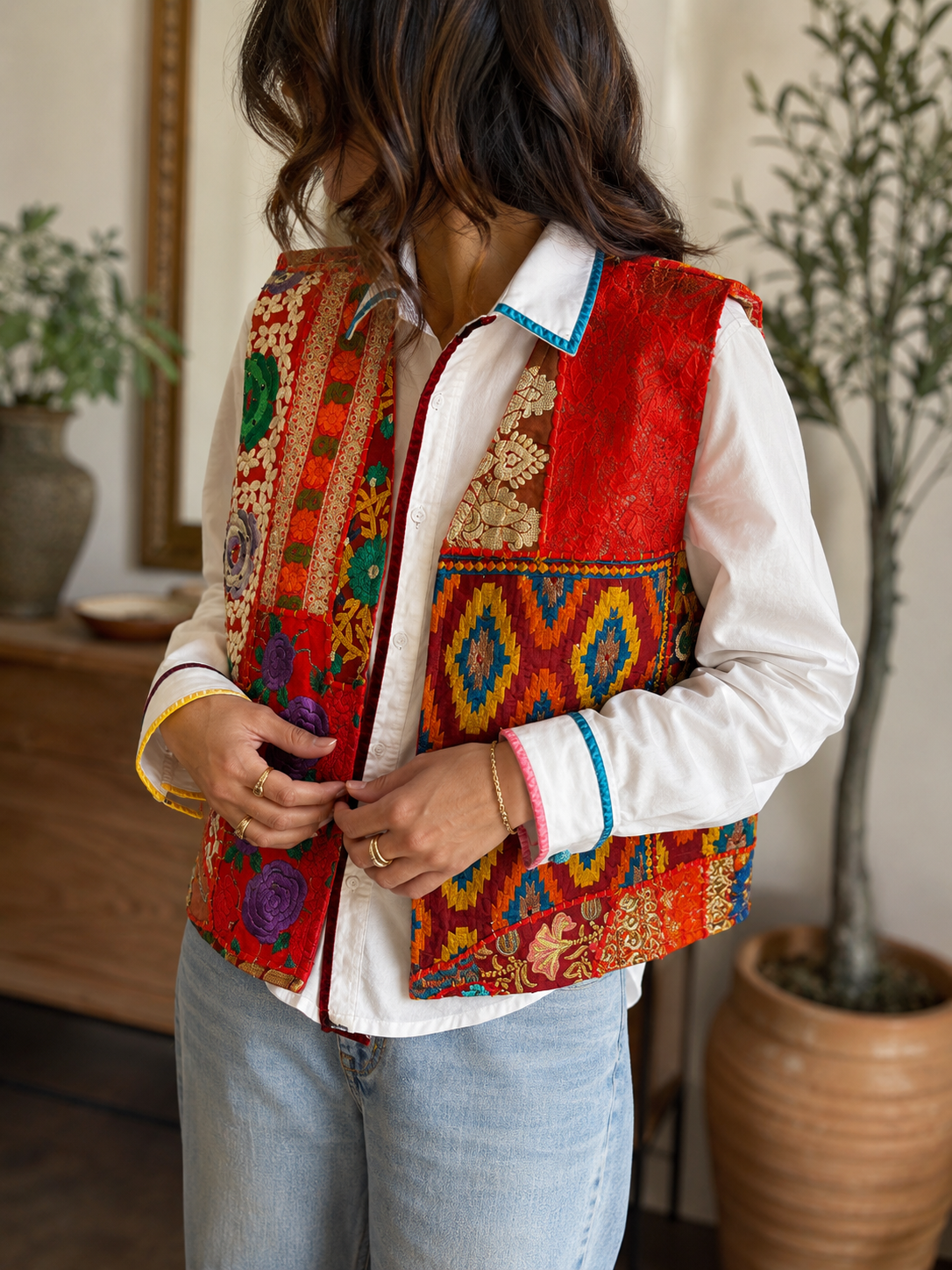 Red Palace Vest