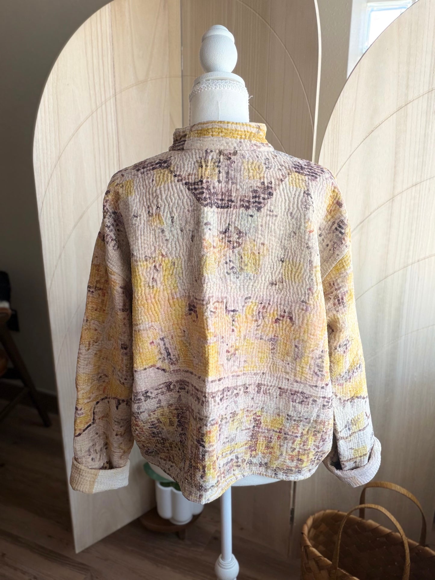 Golden Sunset Quilted Amy Jacket