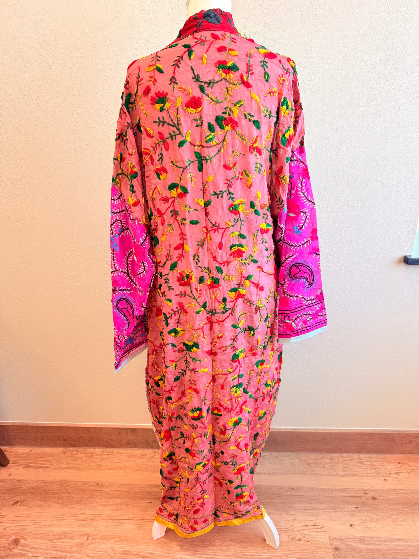 Neon Star Patchwork Kimono