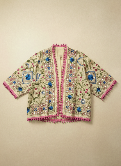 Pink Bloom Kimono