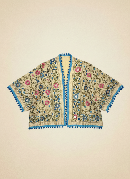 Blue Bloom Kimono