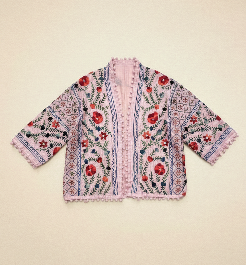 Blush Bloom Kimono
