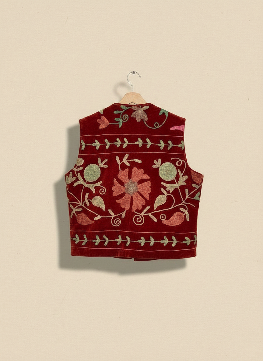 Drucilia Vest - Red