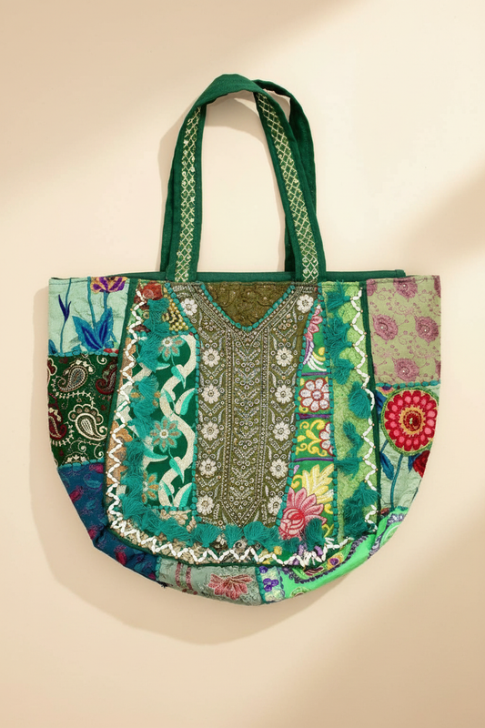 One-of-One Textile Bag : Emerald