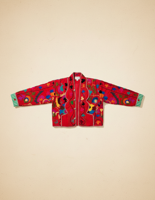 Dana Jacket - Red; PRE ORDER