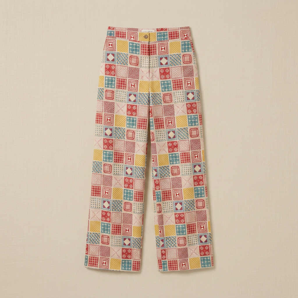 Patchwork Pant