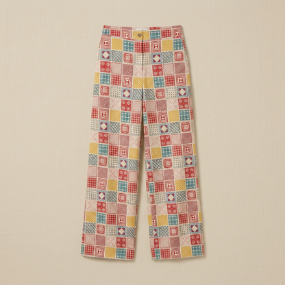 Patchwork Pant