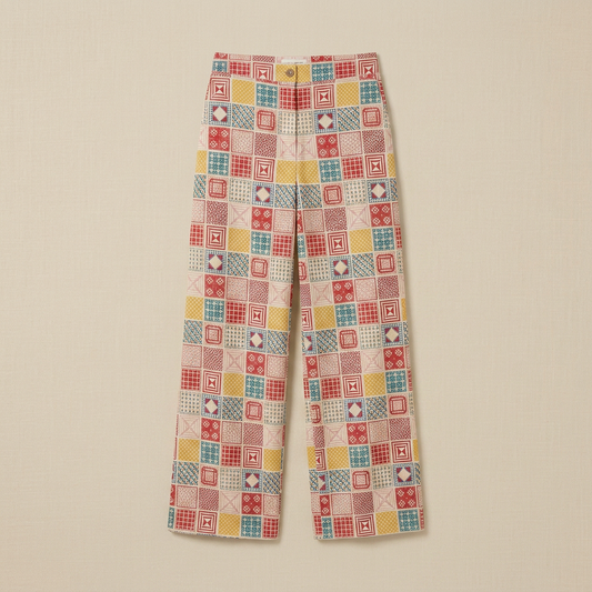 Patchwork Pant