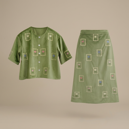 Postcard Set (Shirt + Skirt)