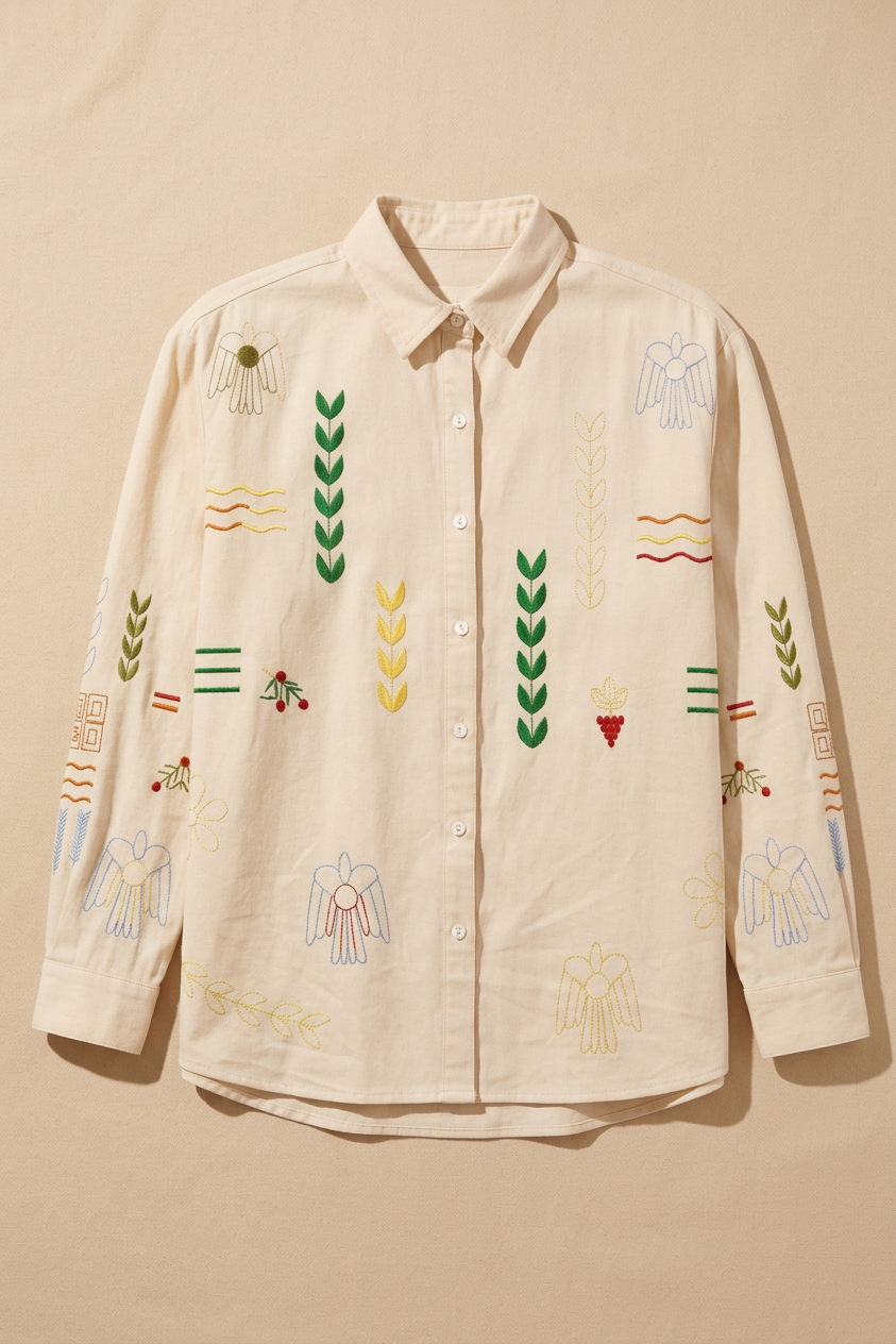 Prairie Stitch Button-Up