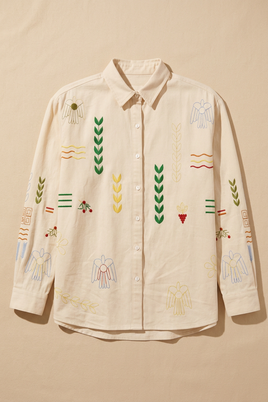 Prairie Stitch Button-Up