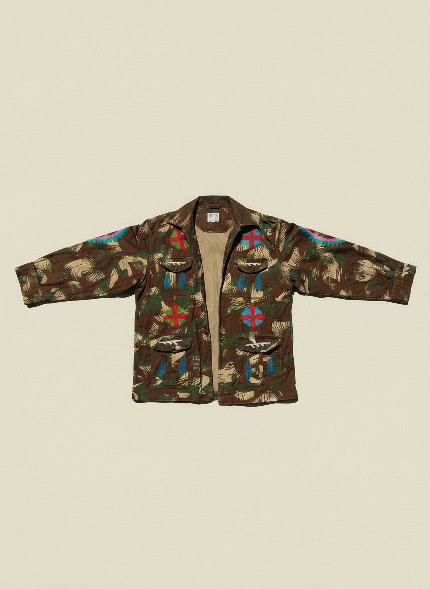 Life In Color Army Jacket
