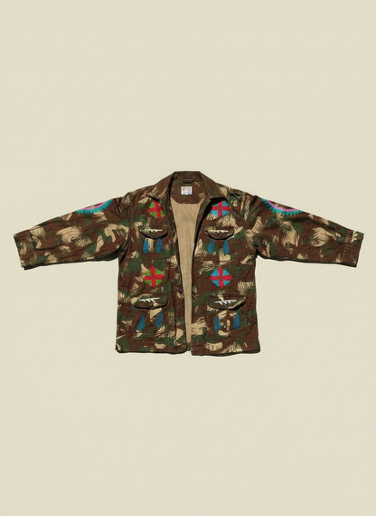 Life In Color Army Jacket