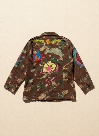 Life In Color Army Jacket
