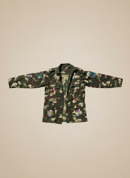 Lila Army Jacket