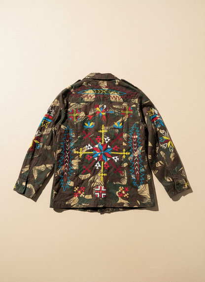 Camellia Army Jacket