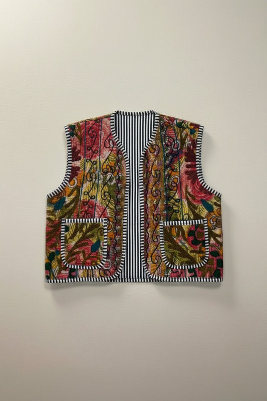 Patchwork Bloom Vest