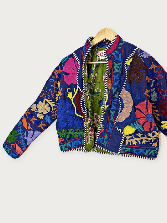 Blue Bloom Dana Jacket