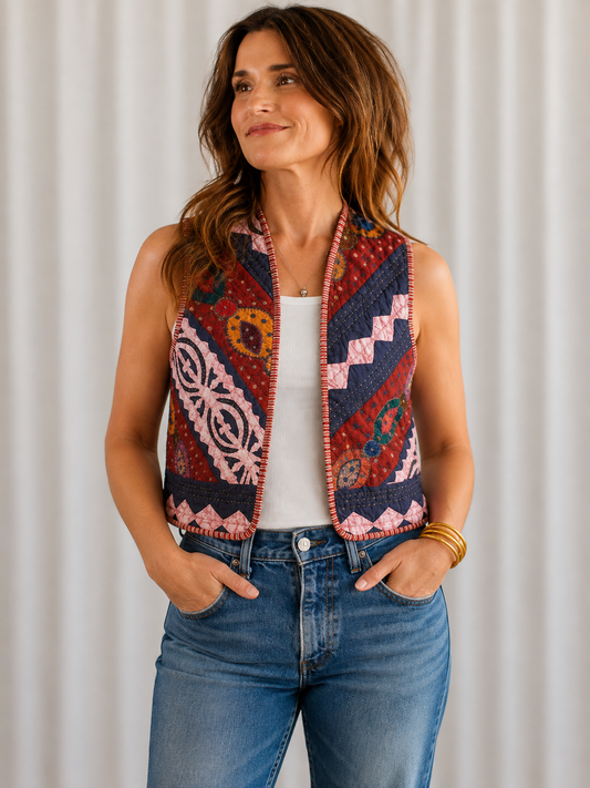 Vintage Stitch Vest