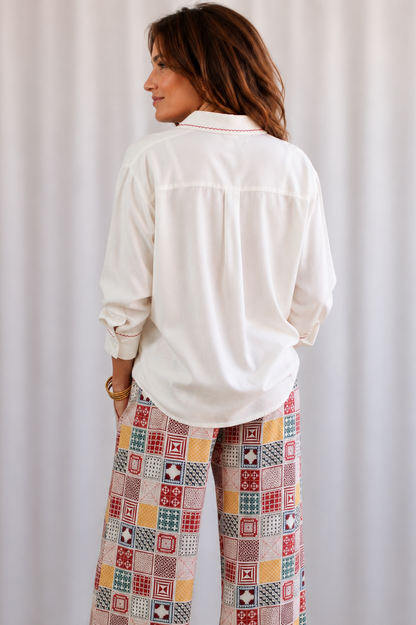 Patchwork Set (Shirt + Pant)