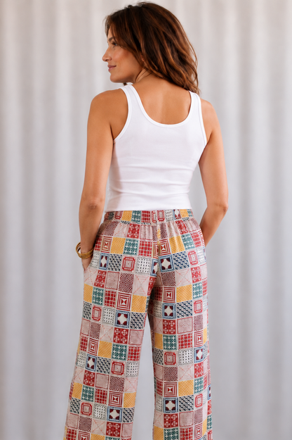 Patchwork Pant