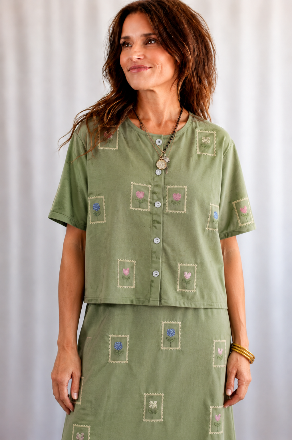 Postcard Set (Shirt + Skirt)