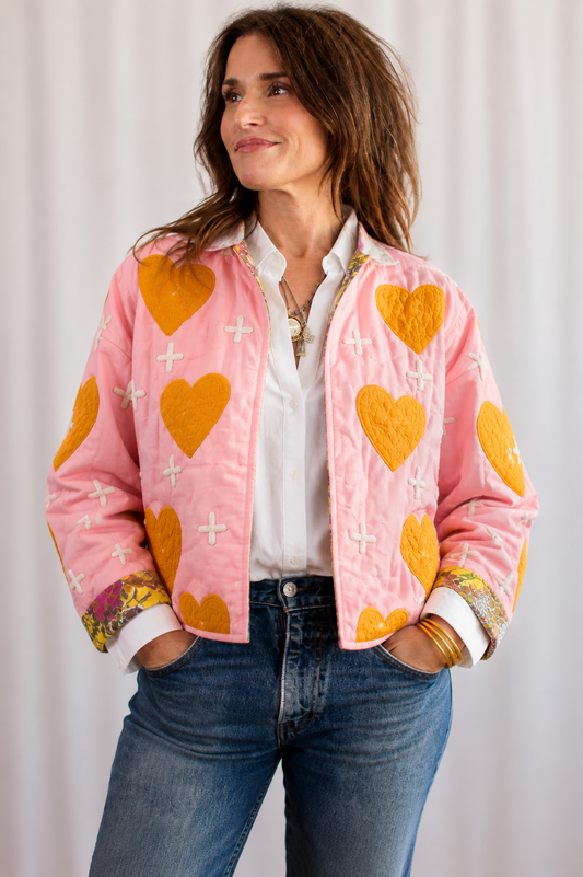 Candy Heart Heart Jacket
