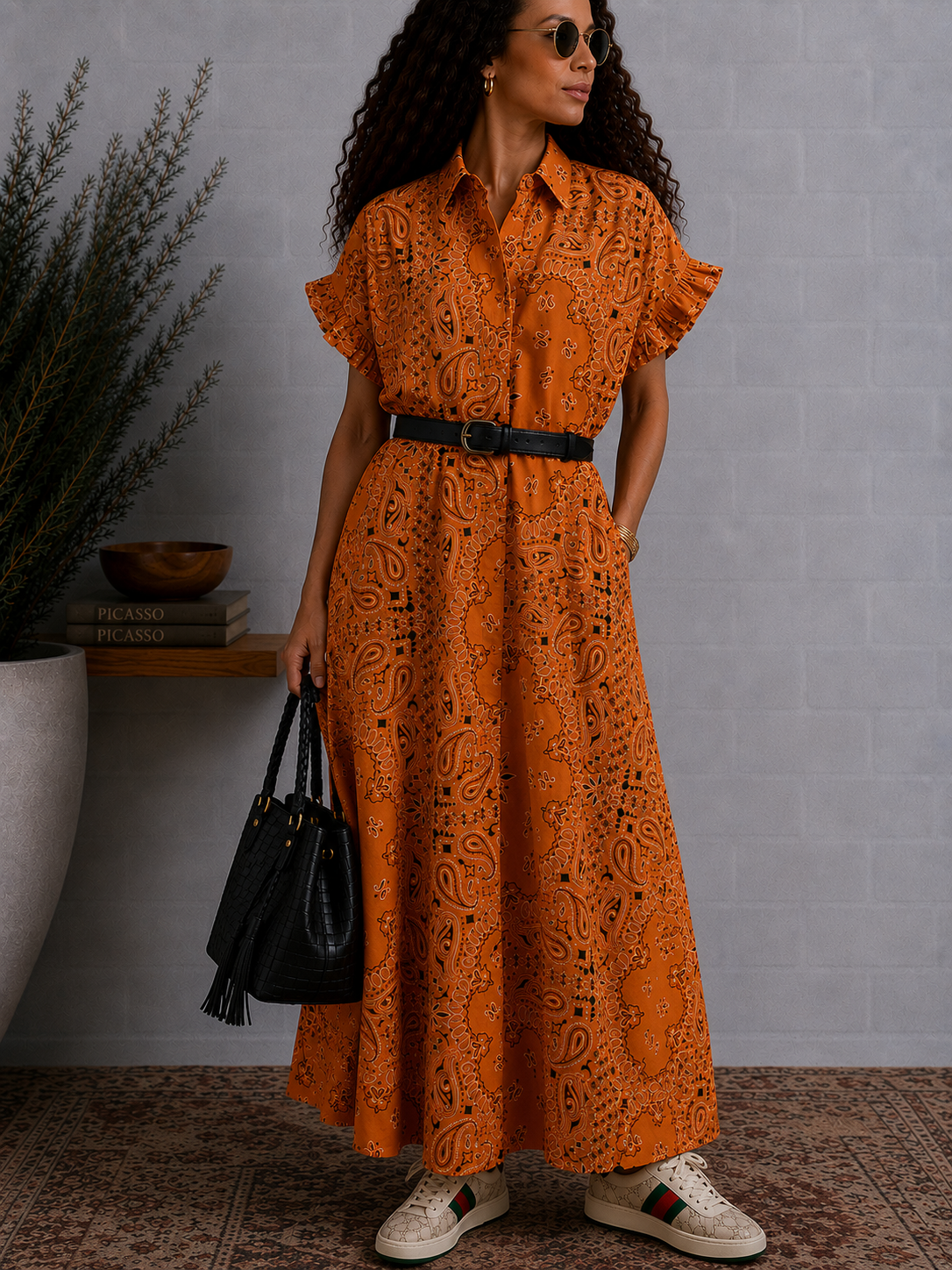 Bandana Starlight Maxi Dress