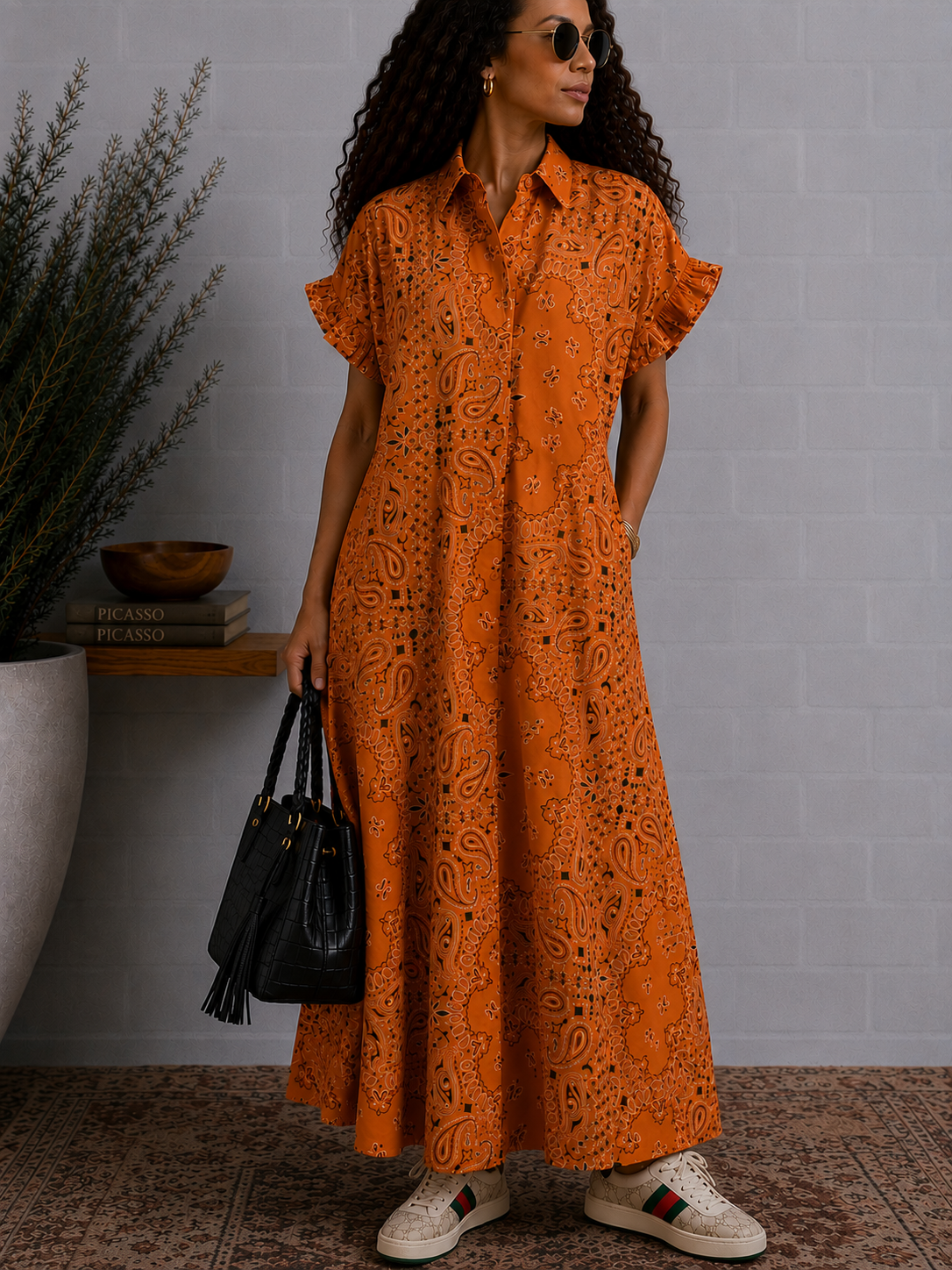 Bandana Starlight Maxi Dress