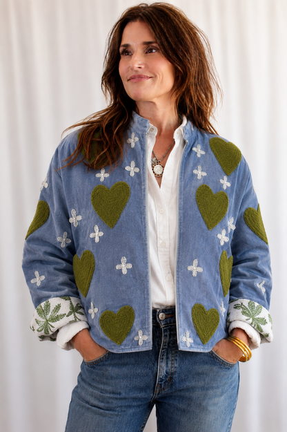 Electrify Velvet Heart Jacket