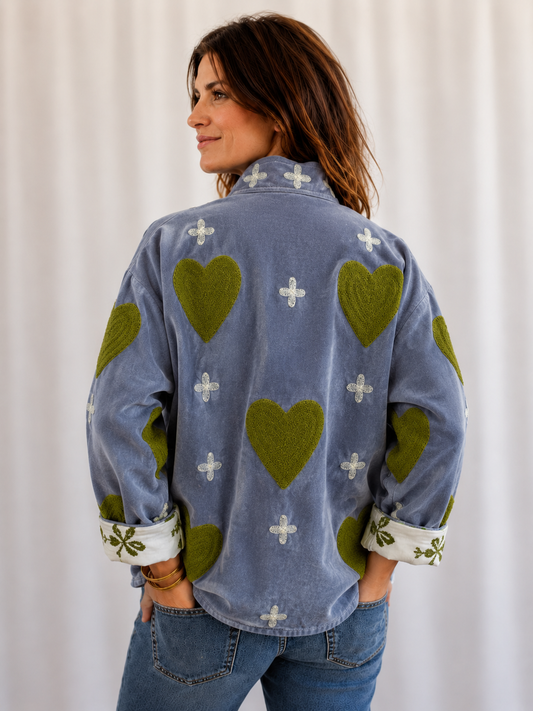Electrify Velvet Heart Jacket