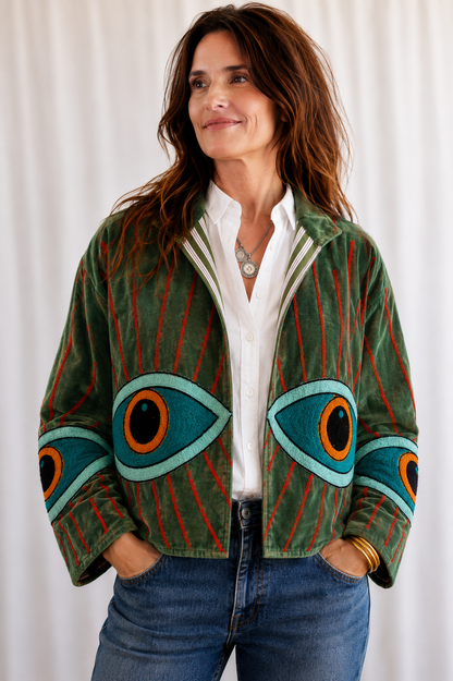Moss Eye Velvet Jacket