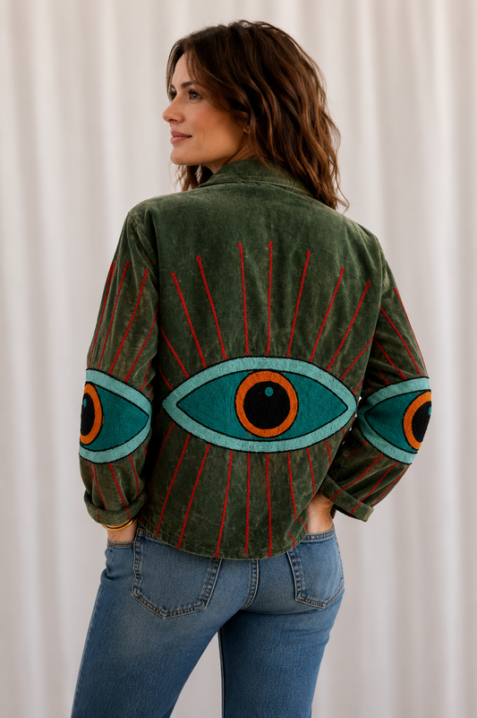 Moss Eye Velvet Jacket