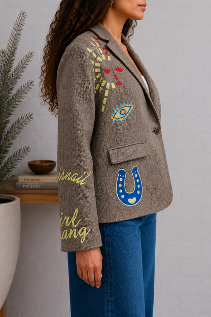Lucky Charm Wool Blazer