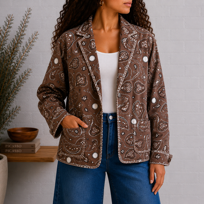 C&G Signature Bandana Blazer