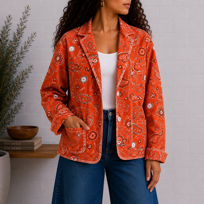 C&G Signature Bandana Blazer