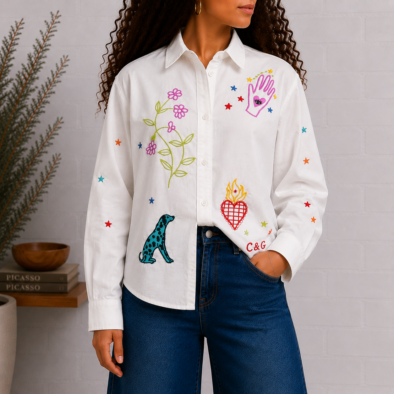 Plant The Seed Button Up