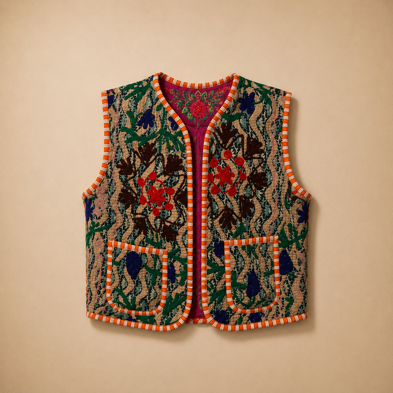 Heirloom Garden Reversible Vest