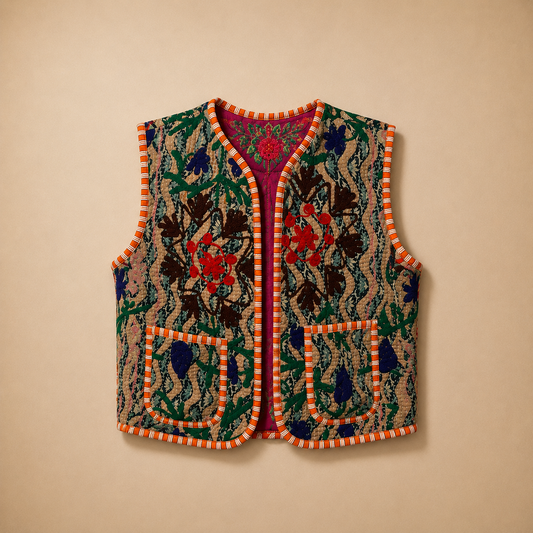 Heirloom Garden Reversible Vest
