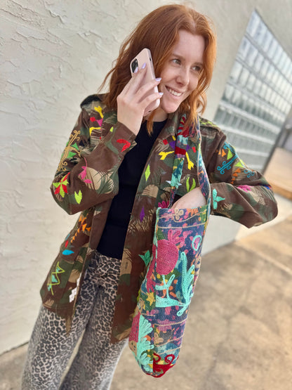 Embroidered Everyday Tote