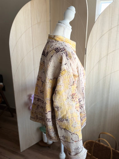 Golden Sunset Quilted Amy Jacket