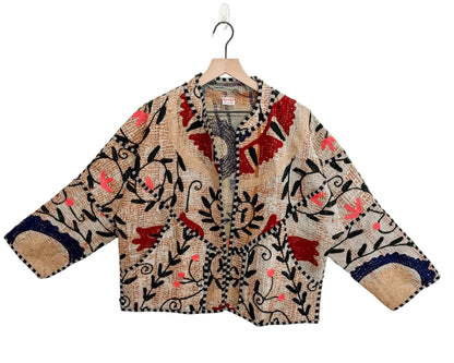 Saddle Vine Kantha Jacket