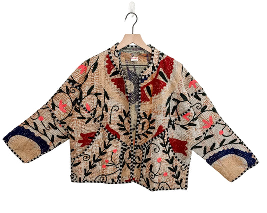 Saddle Vine Kantha Jacket