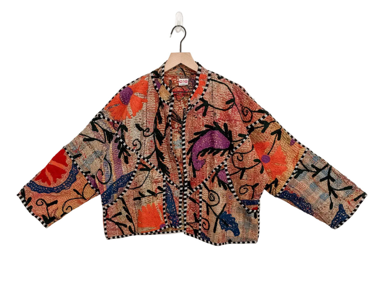 Canyon Sunset Kantha Jacket