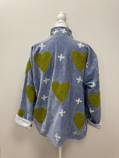 Electrify Velvet Heart Jacket