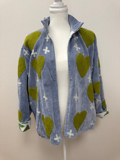 Electrify Velvet Heart Jacket