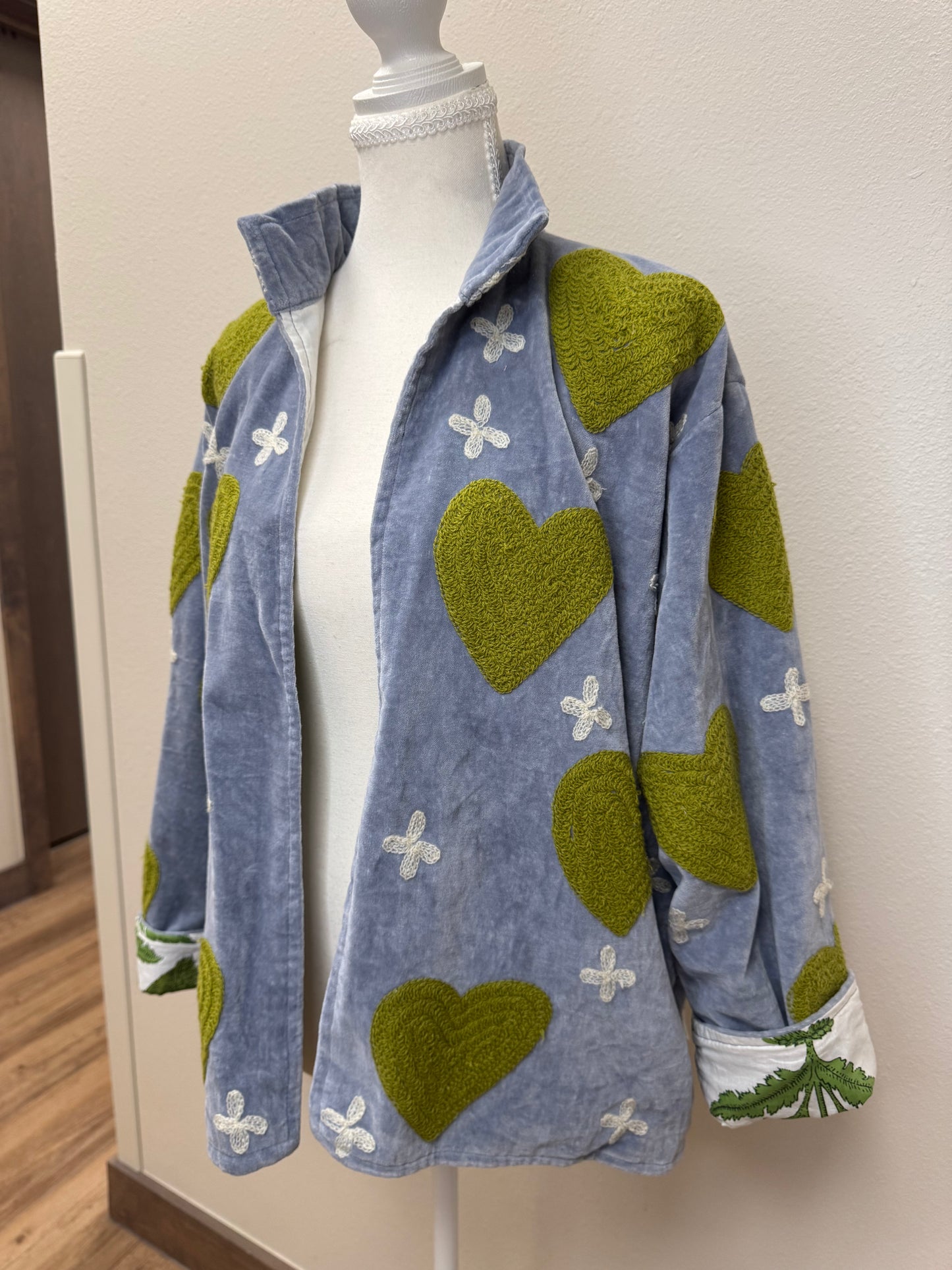 Electrify Velvet Heart Jacket