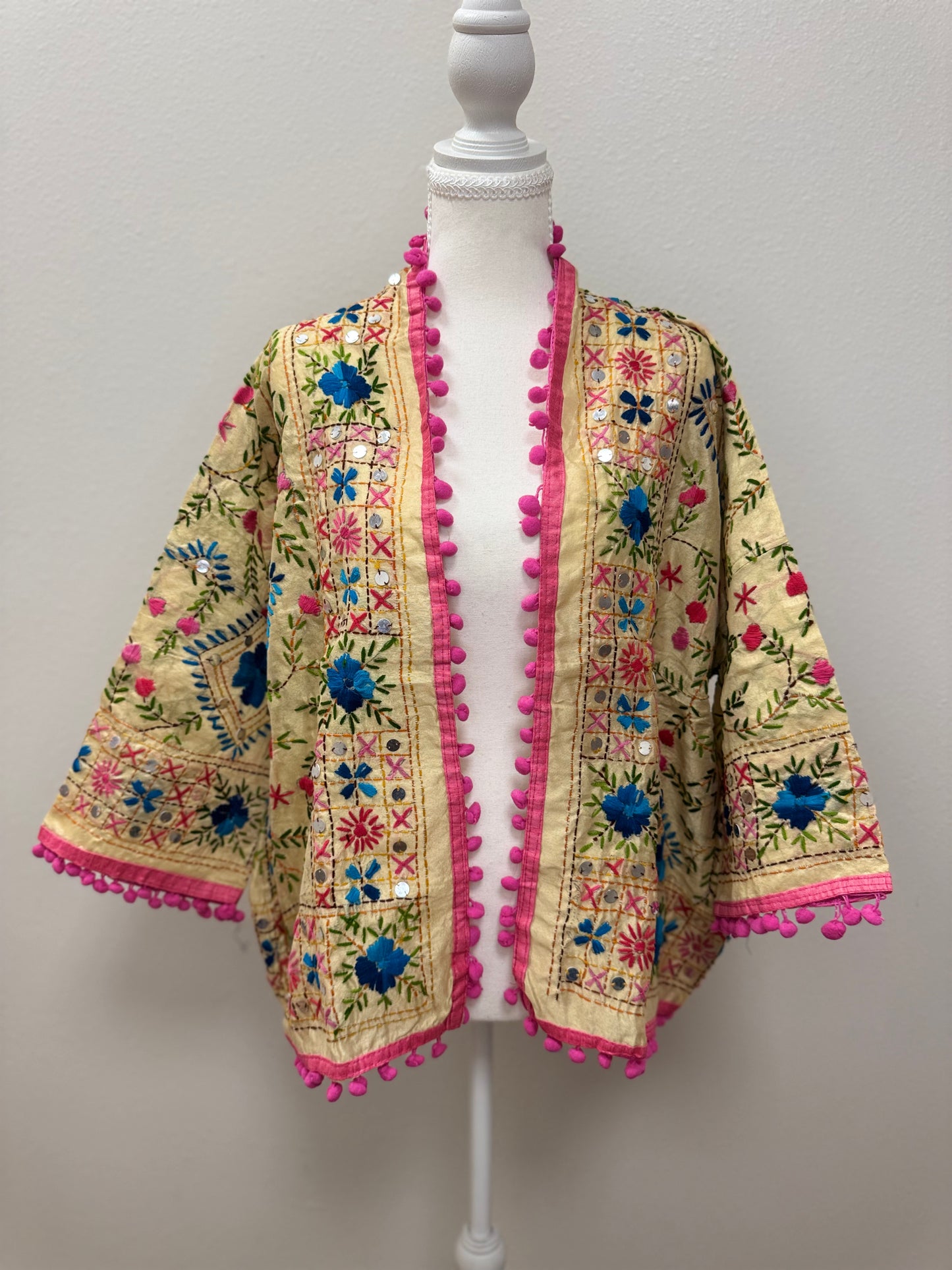 Pink Bloom Kimono